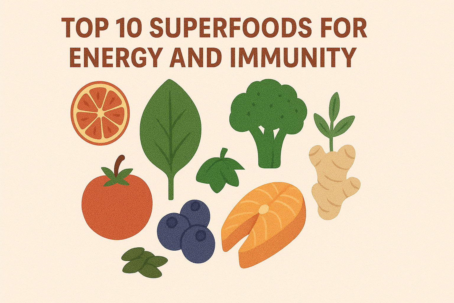 Top 10 Superfoods for Energy and Immunity – Power Up Naturally
