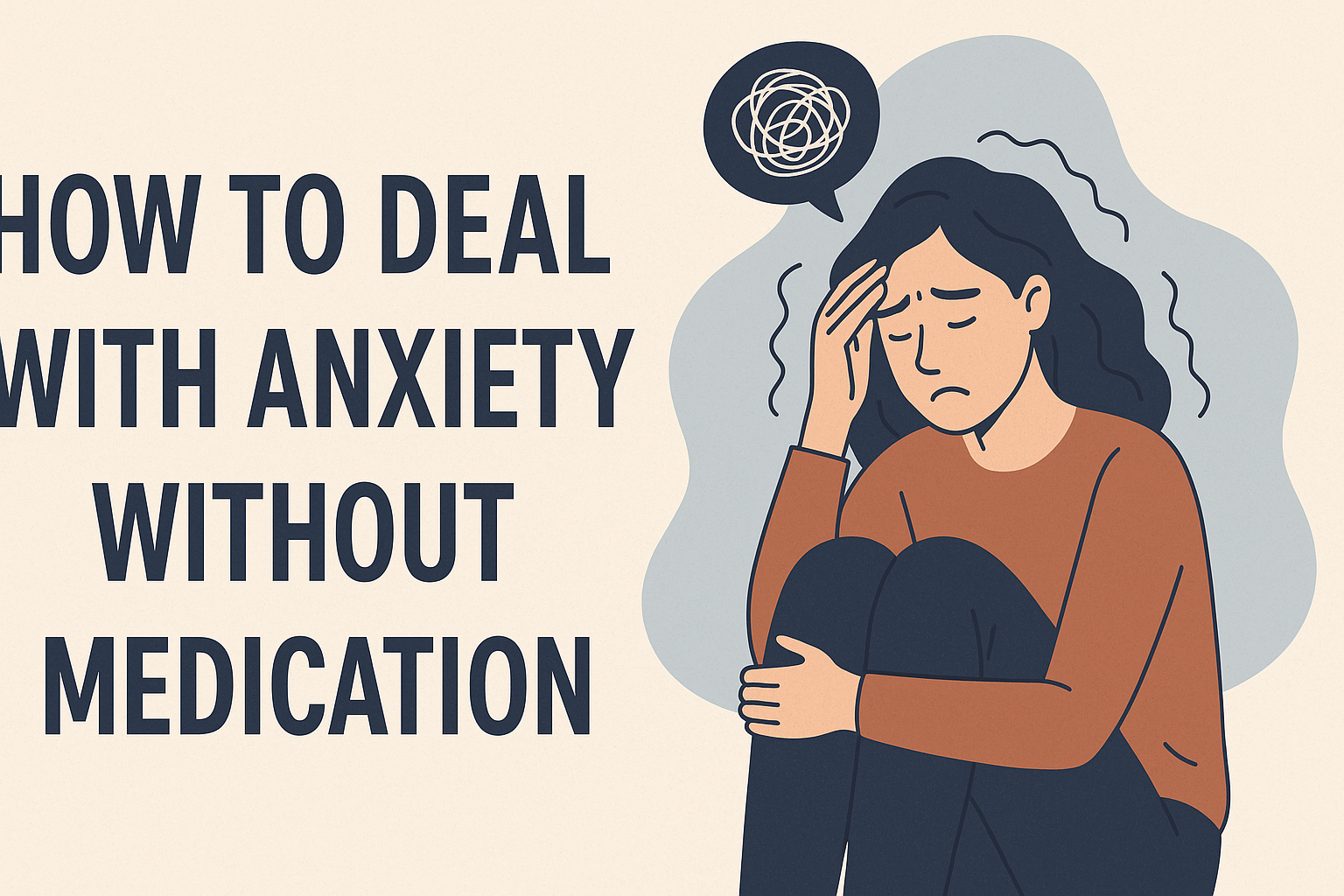 deal with anxiety without medication