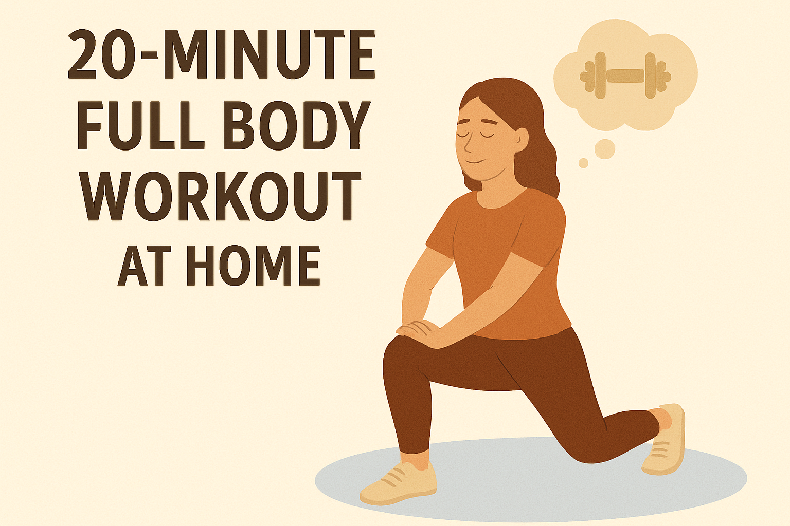 20-Minute Full Body Workout at Home – Burn Fat & Build Strength